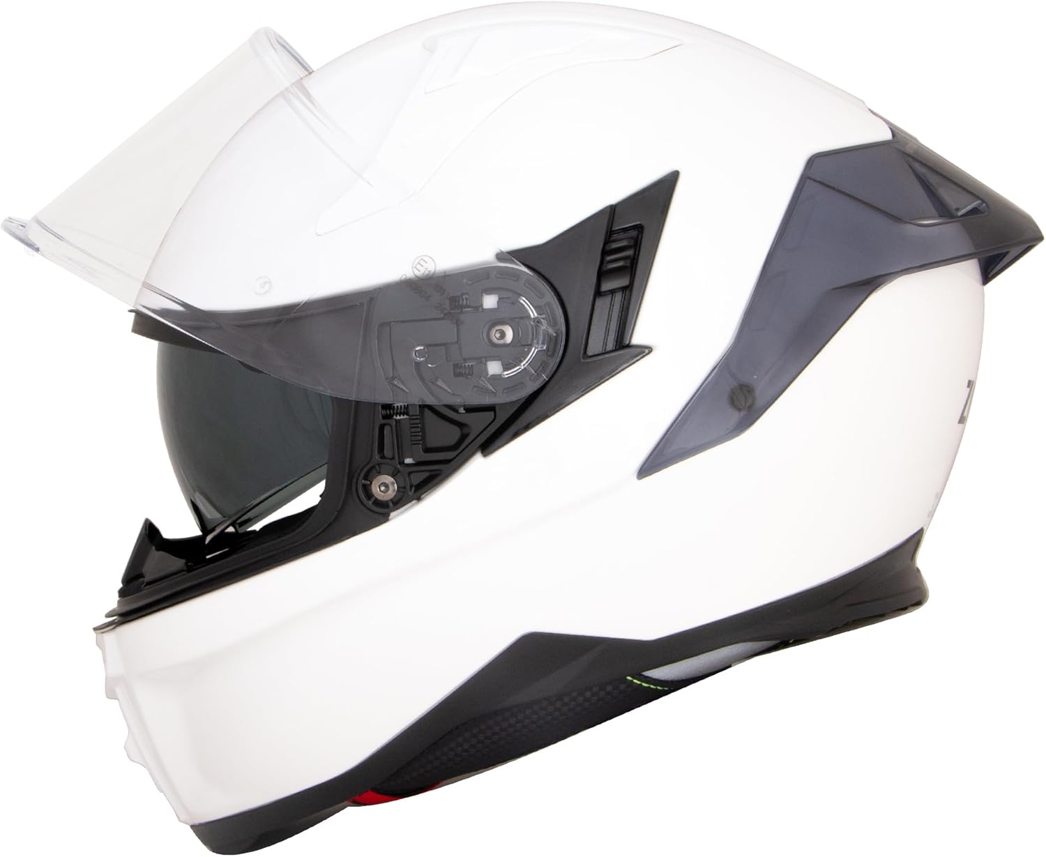 Zorax Hunter White Motorcycle Helmet